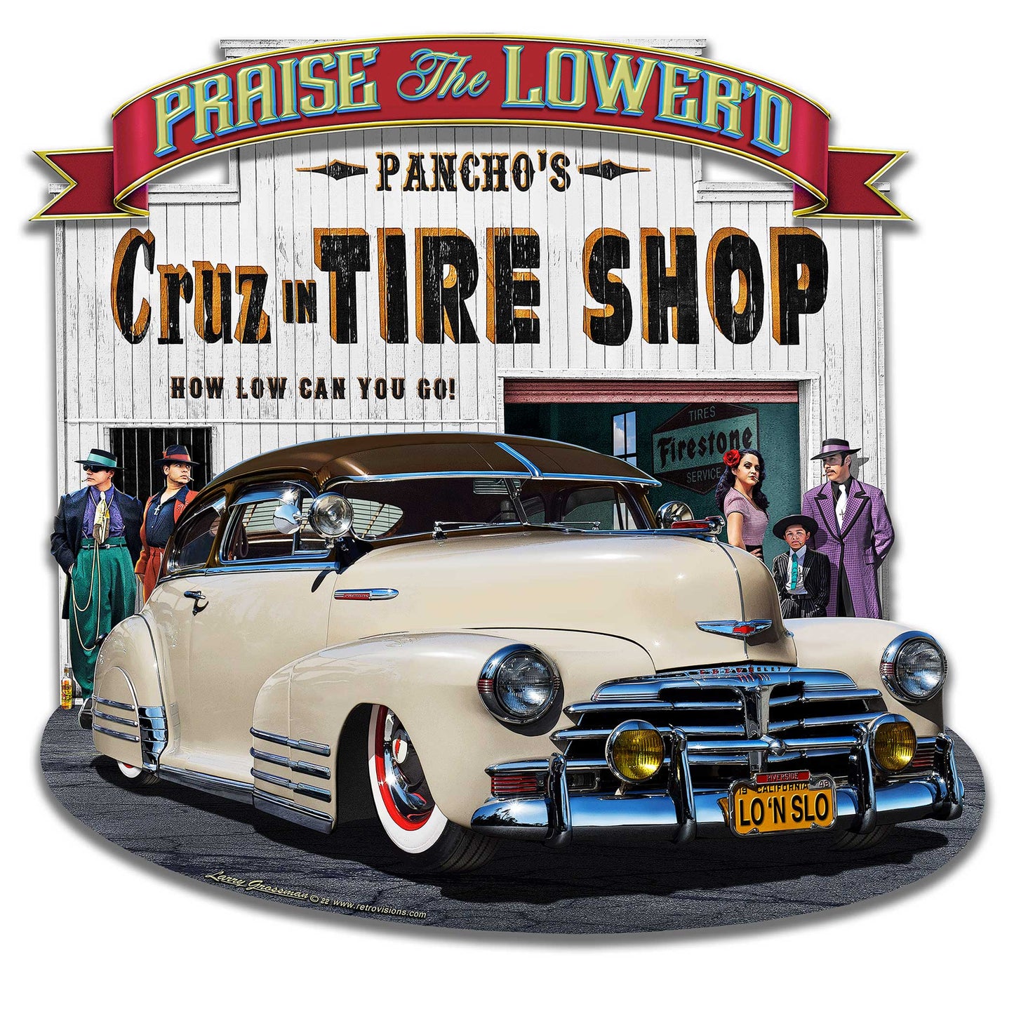 1948 Chevy Praise The Lowered 16 x 15