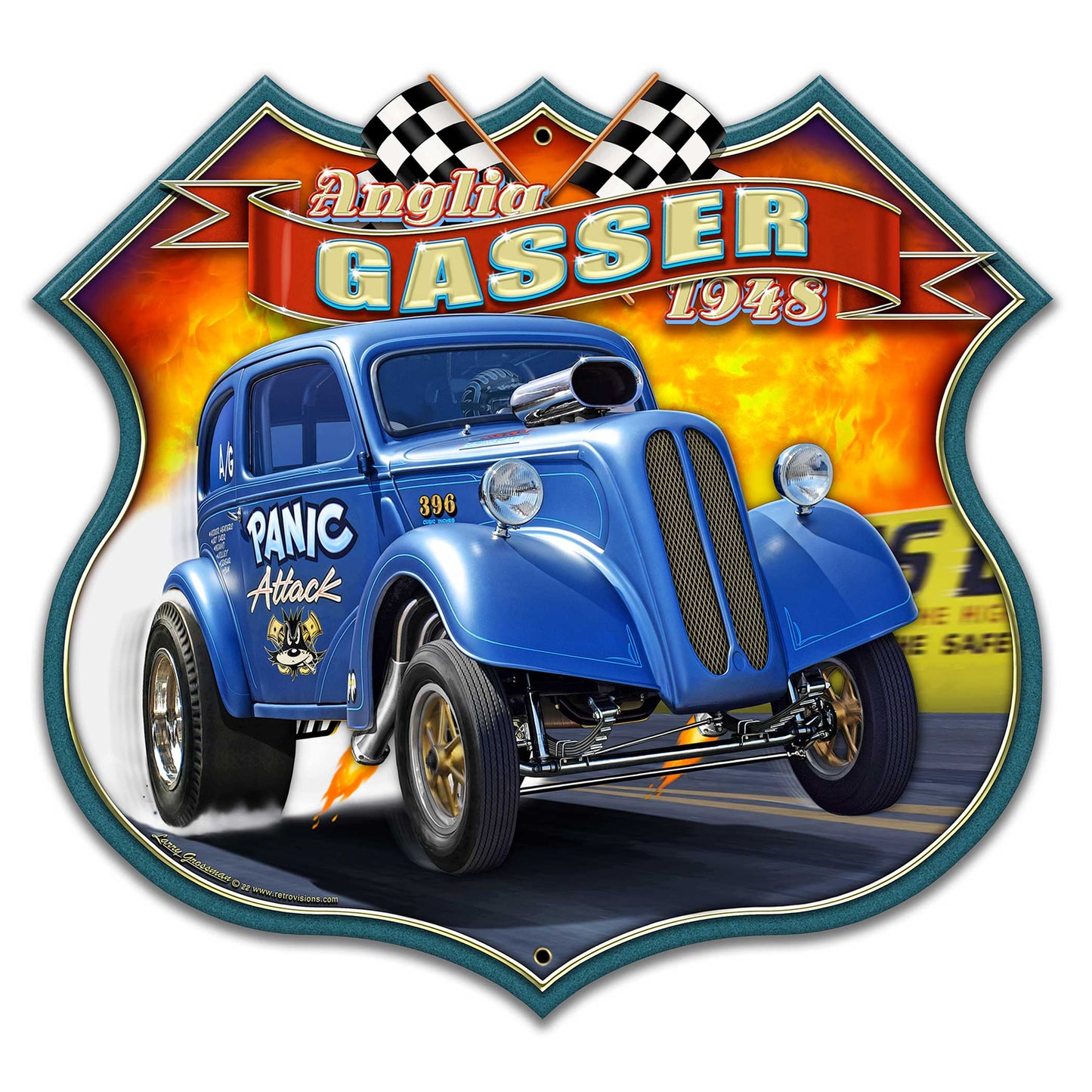 1948 Anglia Gasser 22 x 21