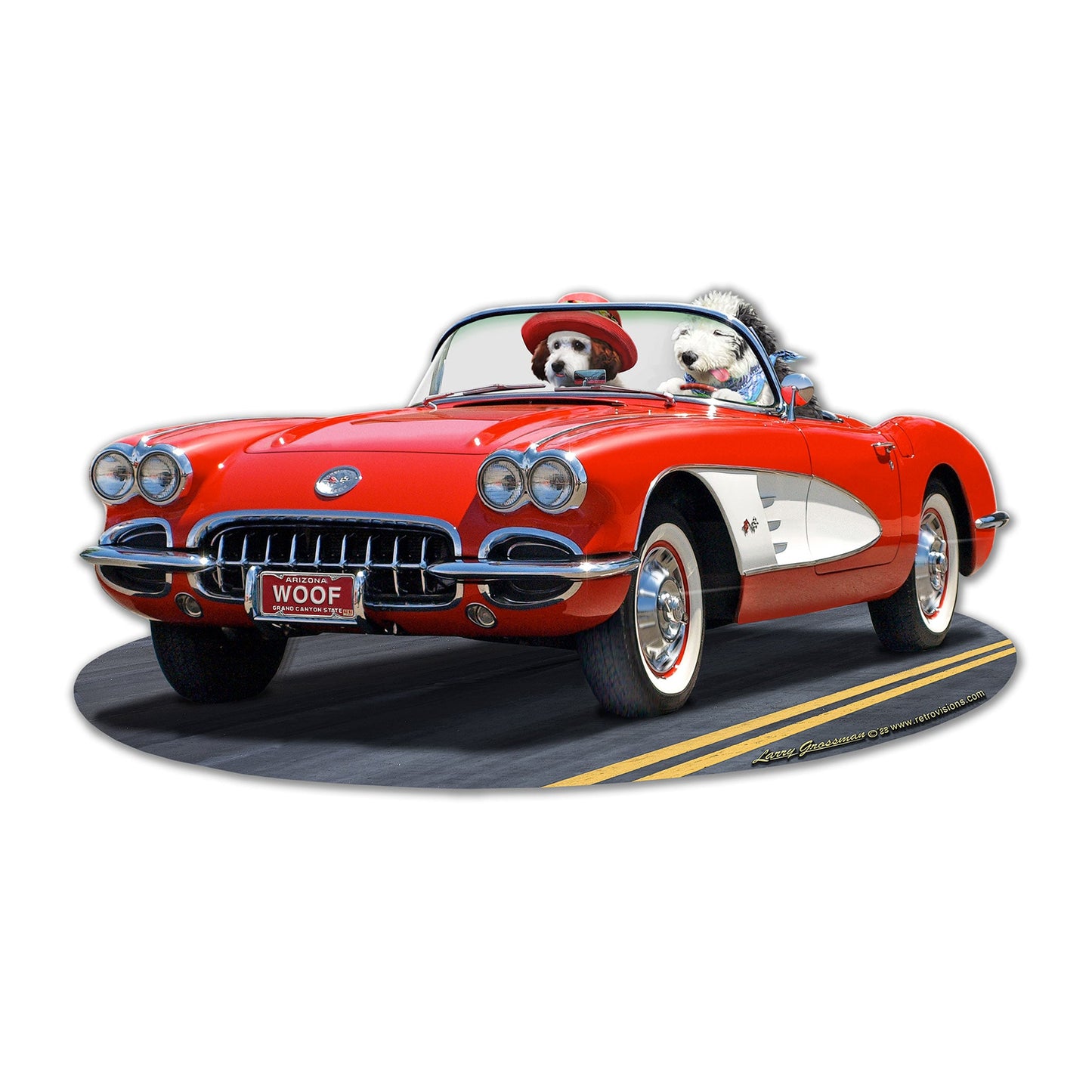 Bone In The Usa Vette 18 x 10