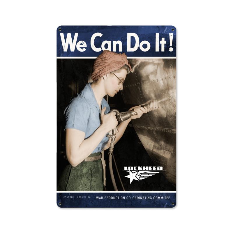 We Can Do It Lockheed Martin Rosie 18 x 12