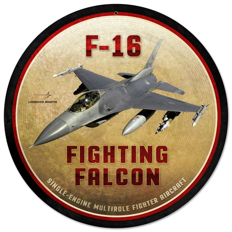 F16 Fighting Falcon 14 x 14