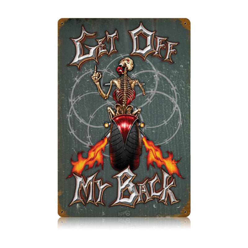 Gett Off My Back 12 x 18