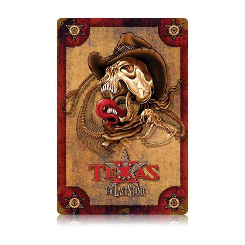The Last Stand Texas 12 x 18