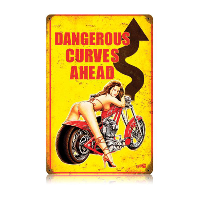 Dangerous Curves 12 x 18