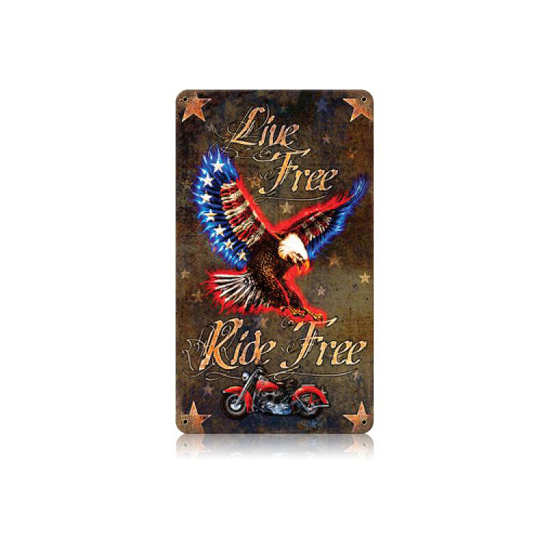 Live Free 8 x 14