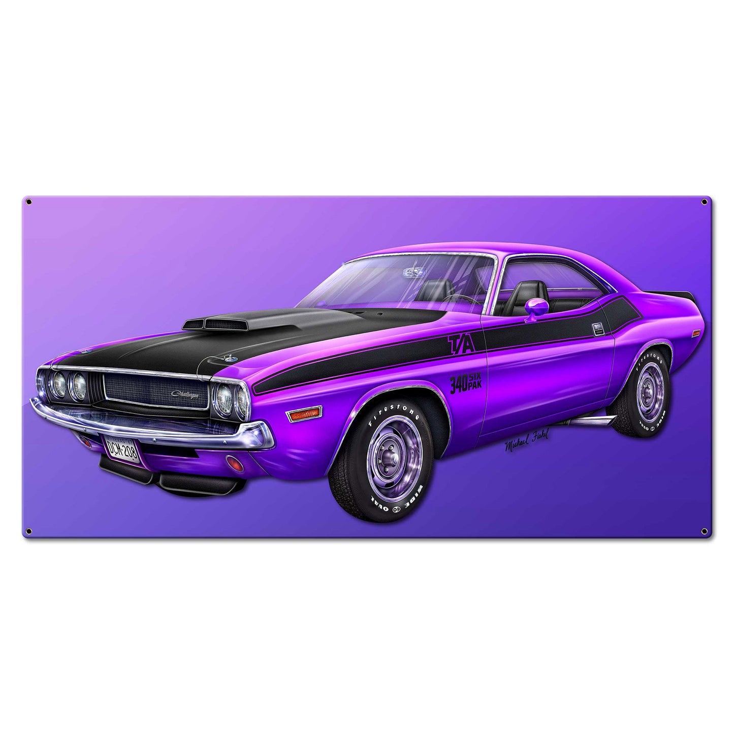 1970 Challenger 36 x 18