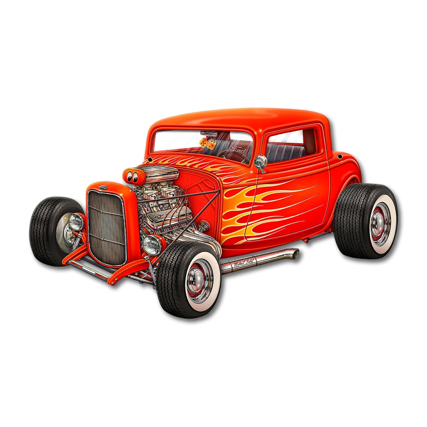 Red Hot Rod 24 x 14
