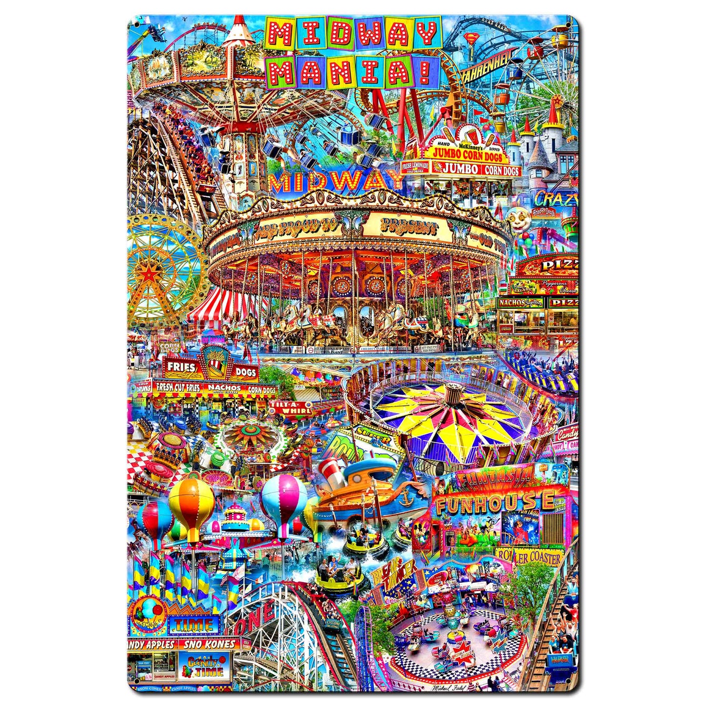 Midway Mania 24 x 36
