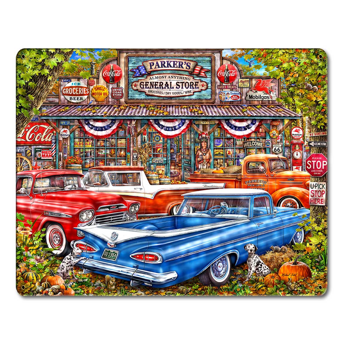 Parker'S General Store Trucks 15 x 12