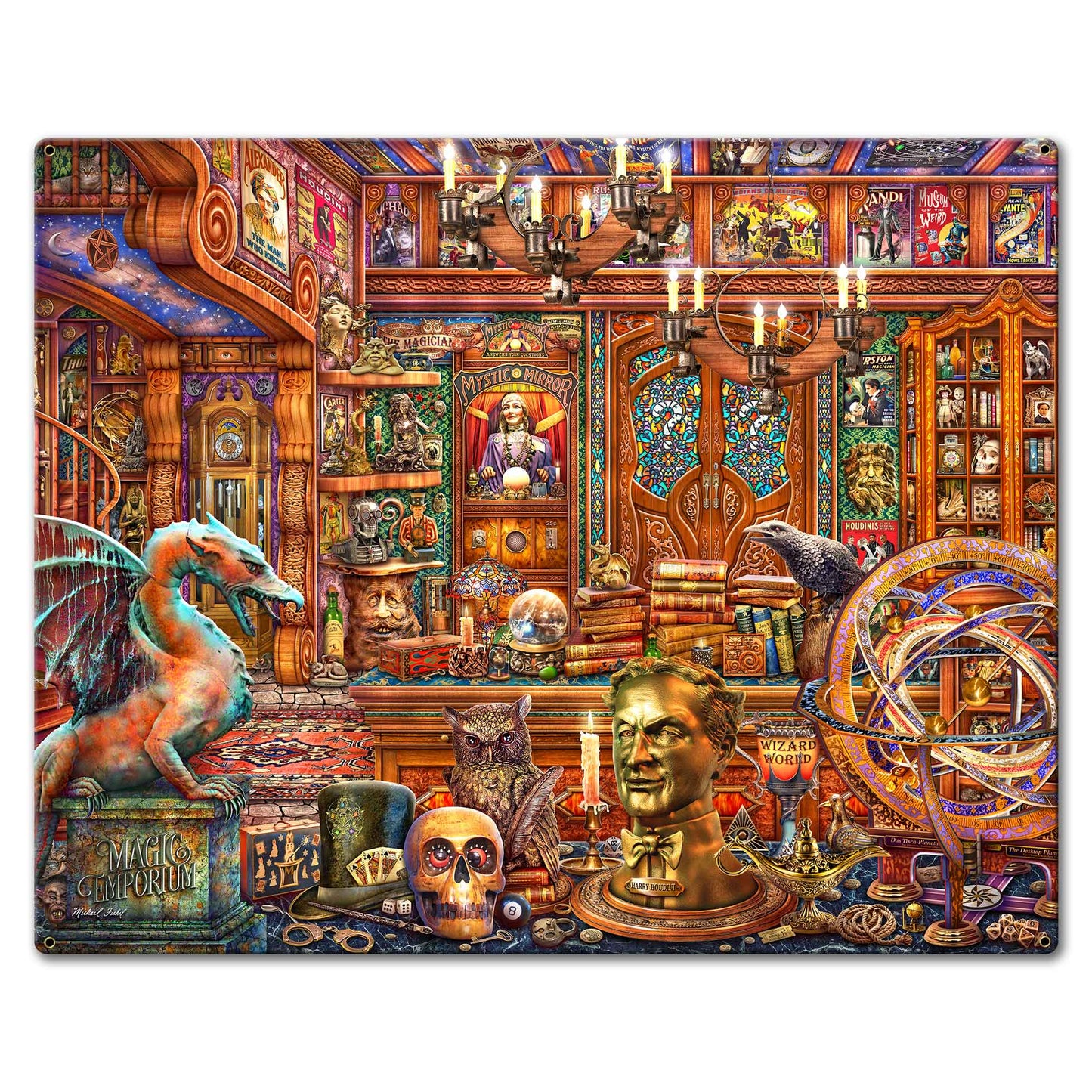 Mr. Curios Magic Emporium 30 x 24