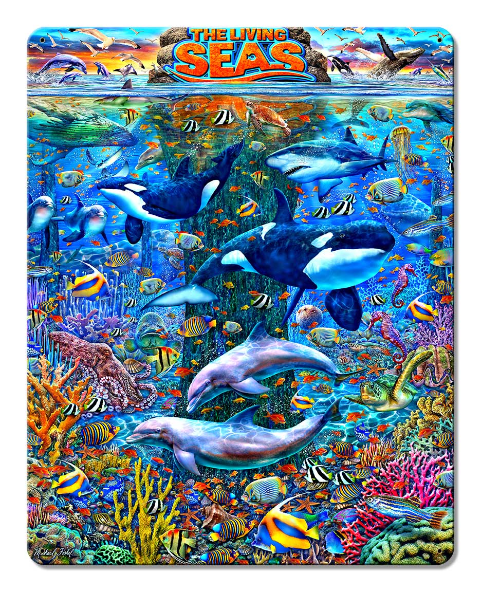 Living Seas 12 x 15