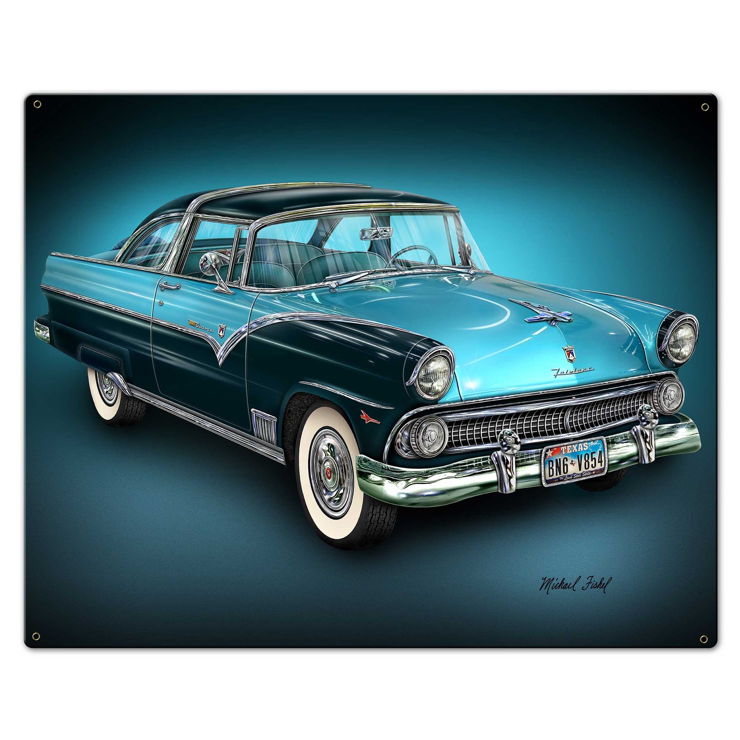 1955 Ford Crown Vic 30 x 24