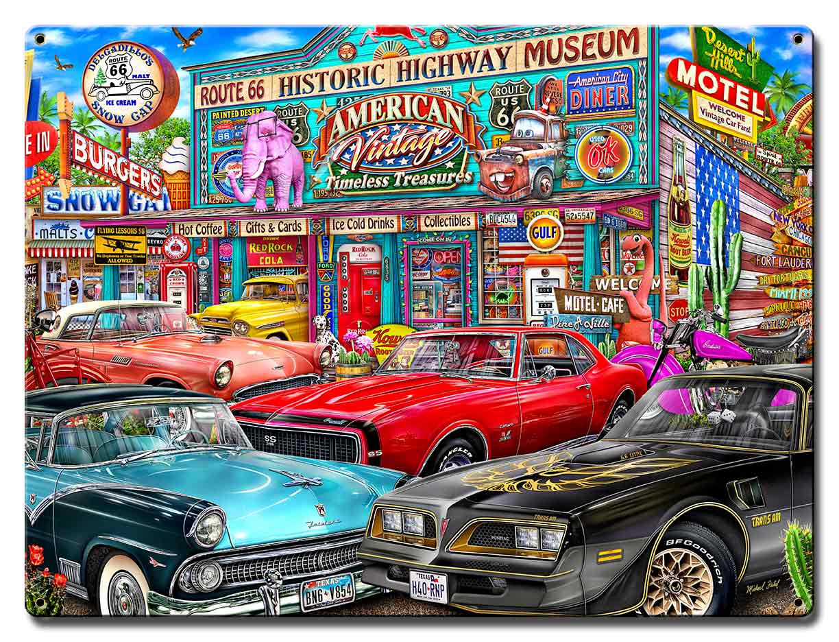Historic Highway 12 x 16