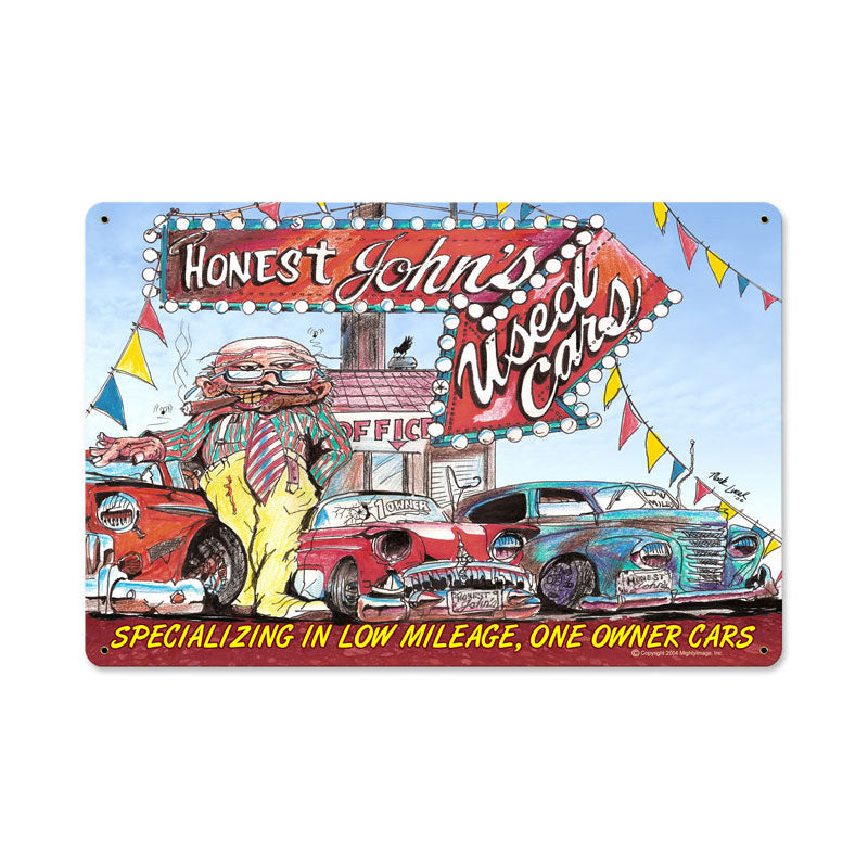 Honest Johns Used Cars 18 x 12