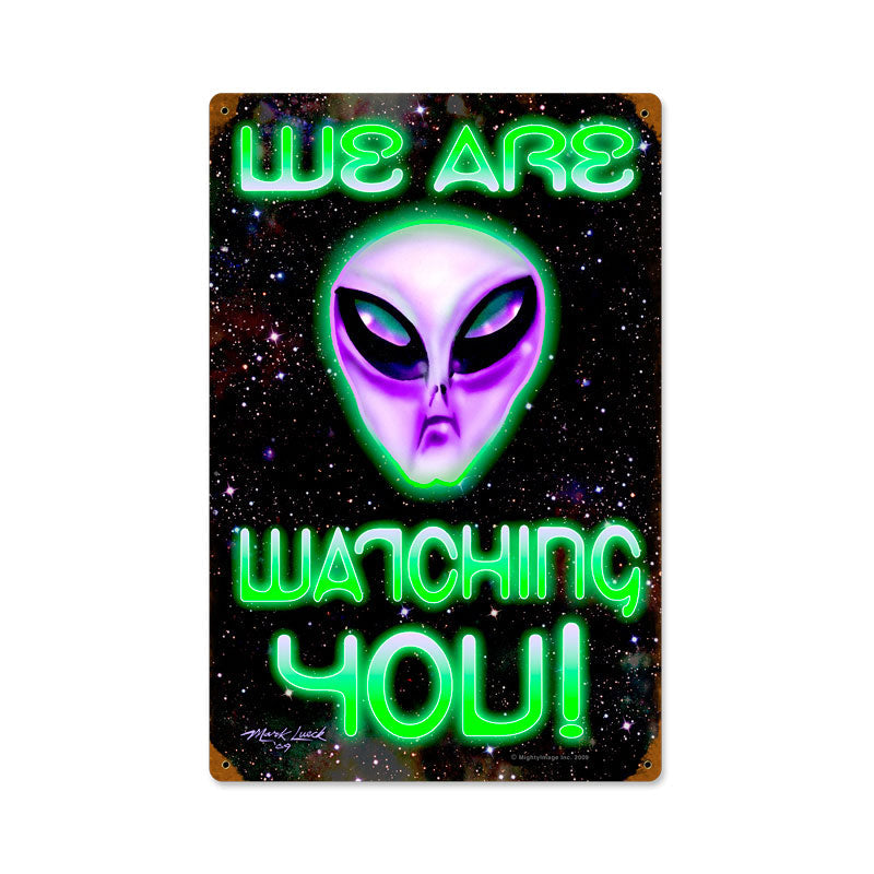 We Are Watching You 12 x 18