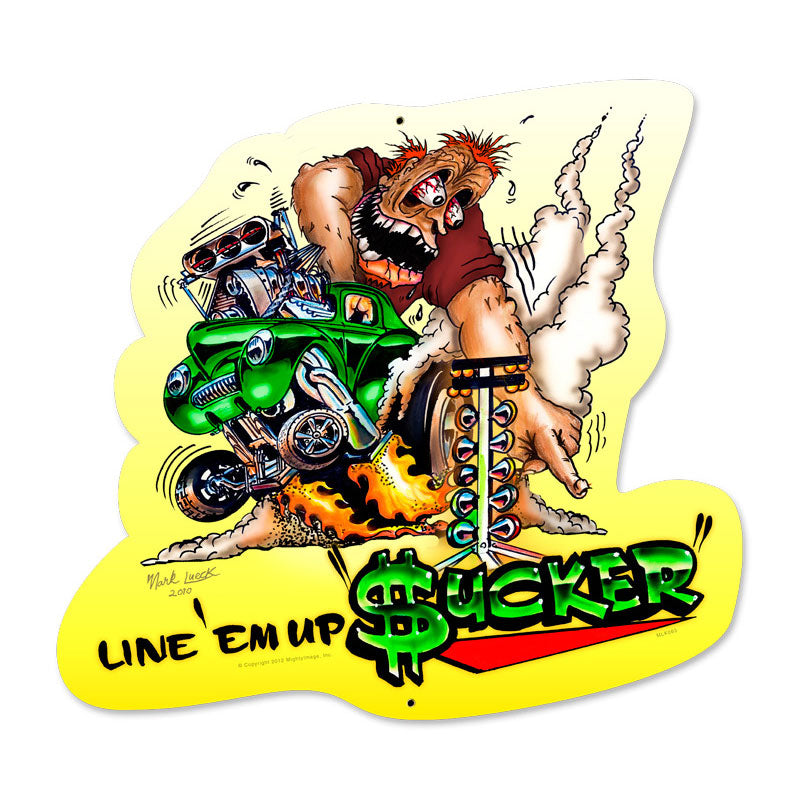 Line Em Up 16 x 17