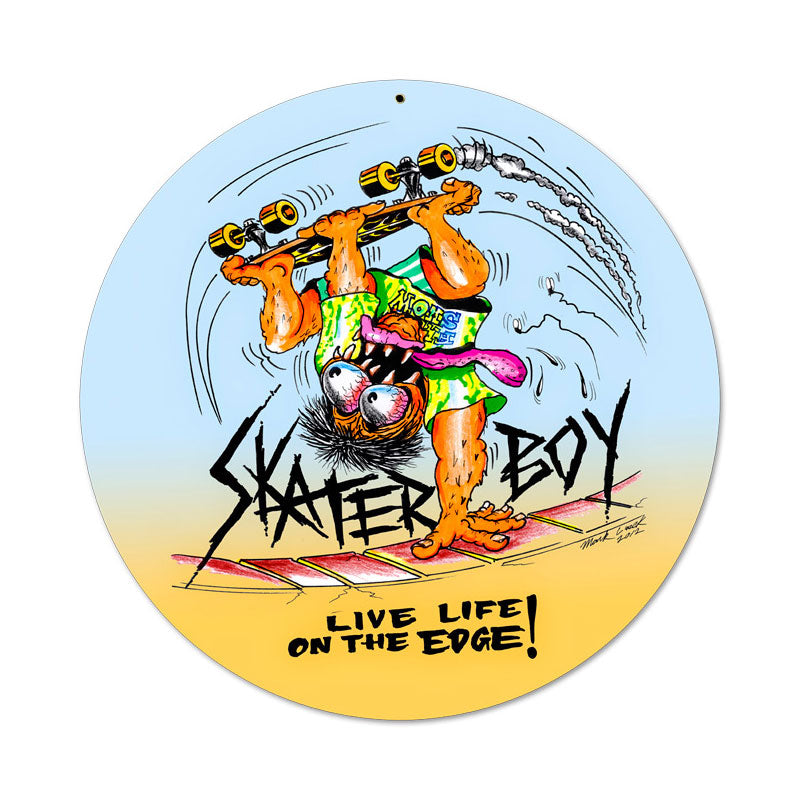 Skater Boy 14 x 14