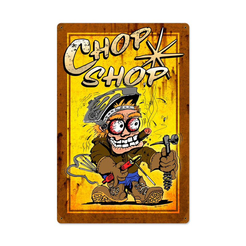 Chop Shop 16 x 24