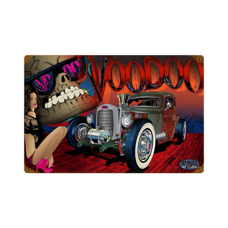 Rat Rod Voodoo 18 x 12