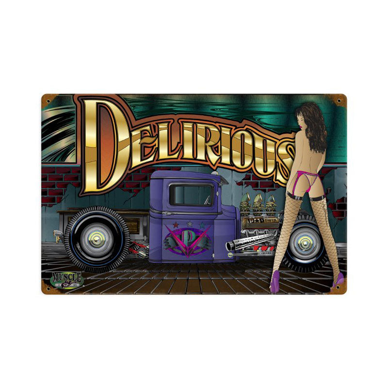 Delirious 18 x 12