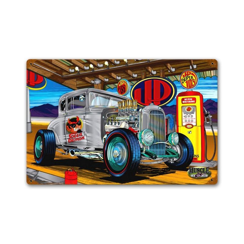 Gas Station 12 x 18