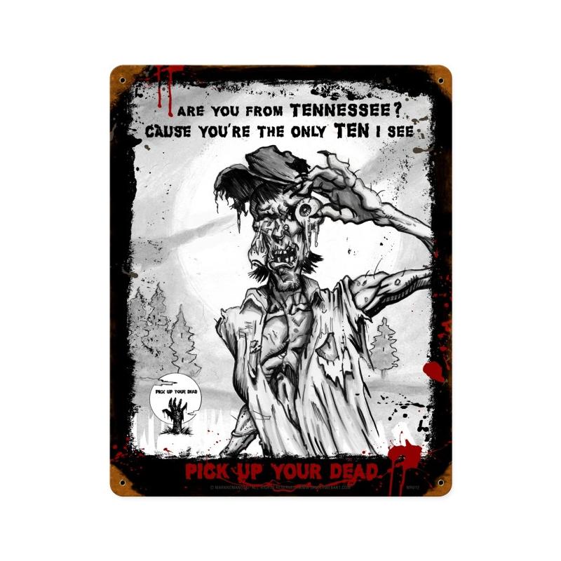 Zombie Are You From Tennessee 12 x 15