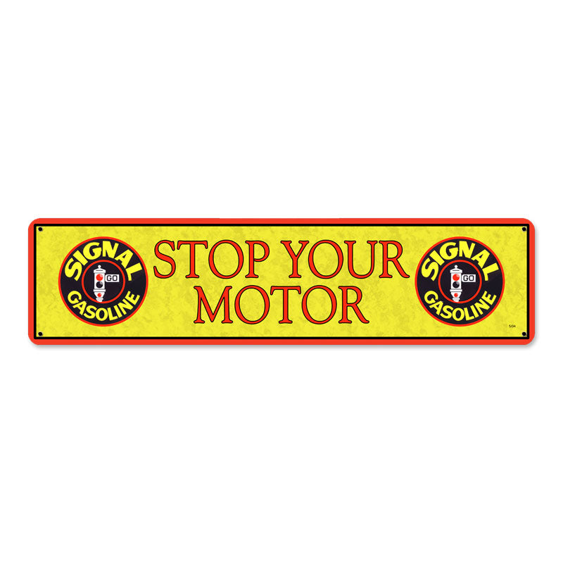 Al Stop Motor 20 X 5
