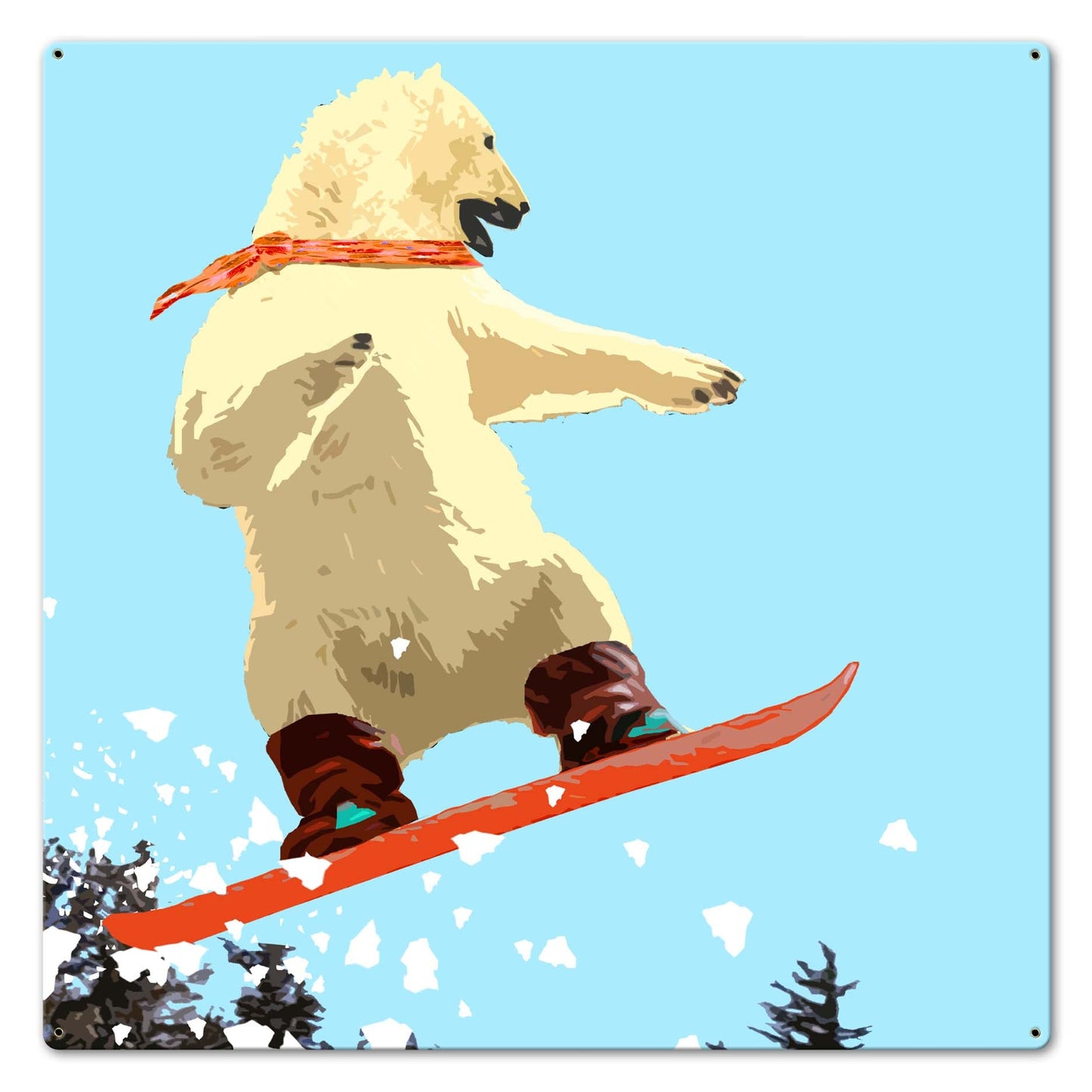 Bear Jump 24 x 24