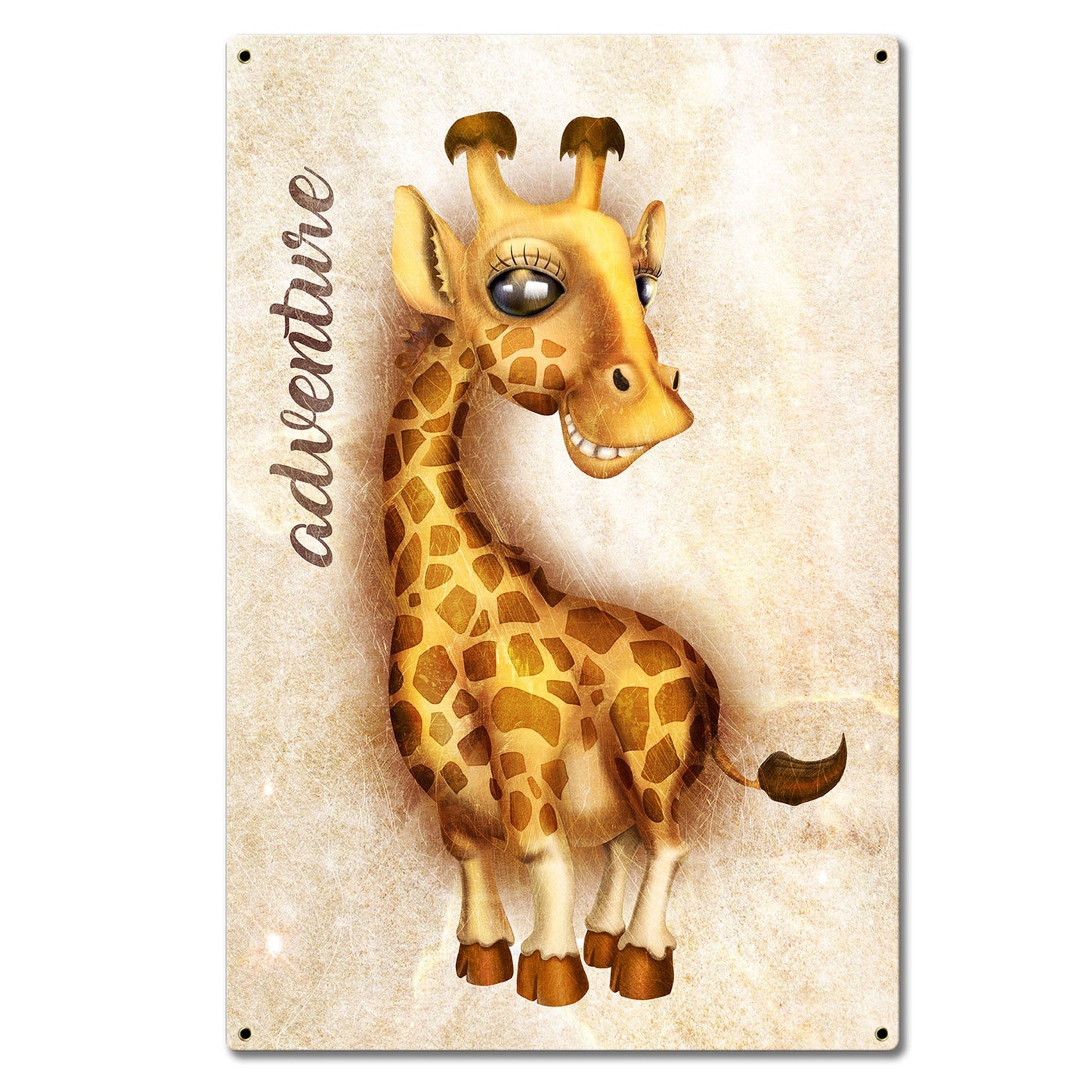 Adventure Giraffe 16 x 24