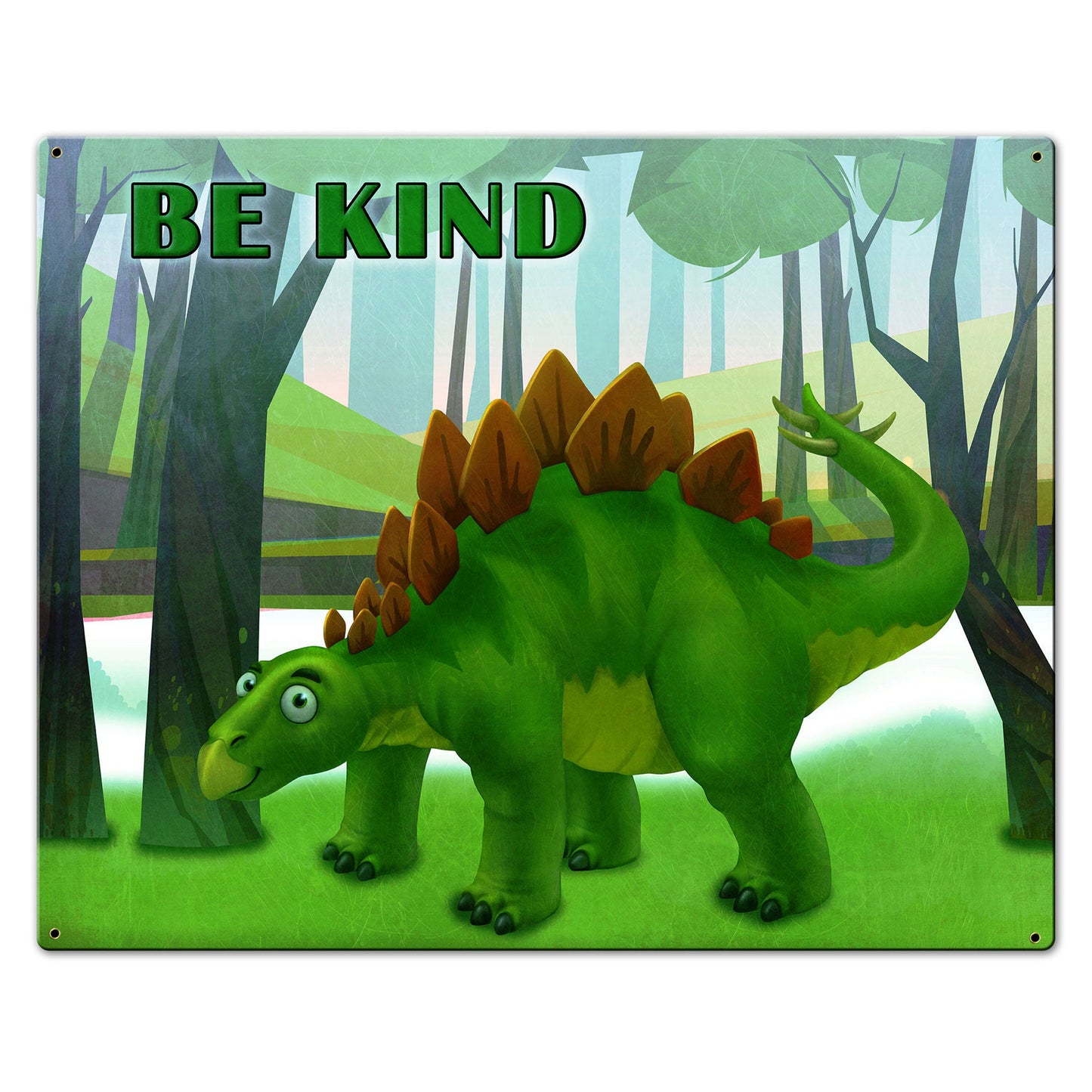 Be Kind Dinosaur 30 x 24