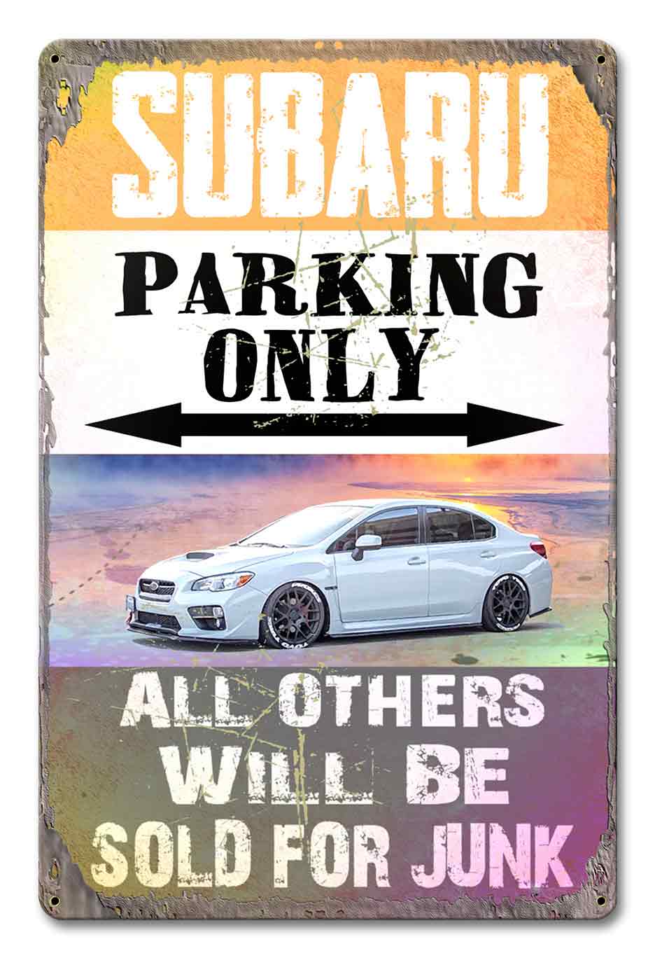Subaru Parking 12 x 18