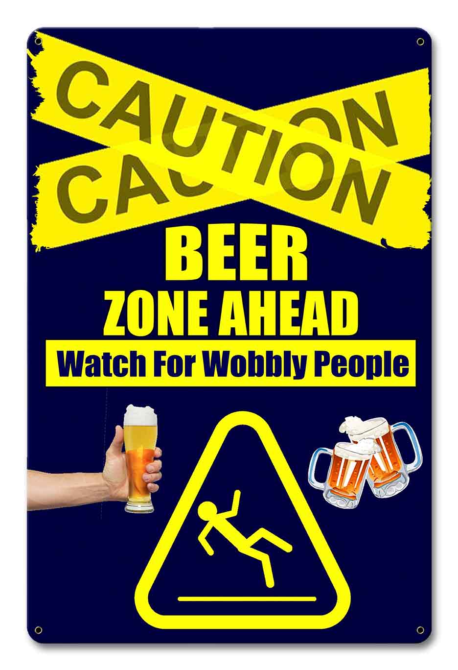Beer Zone 12 x 18