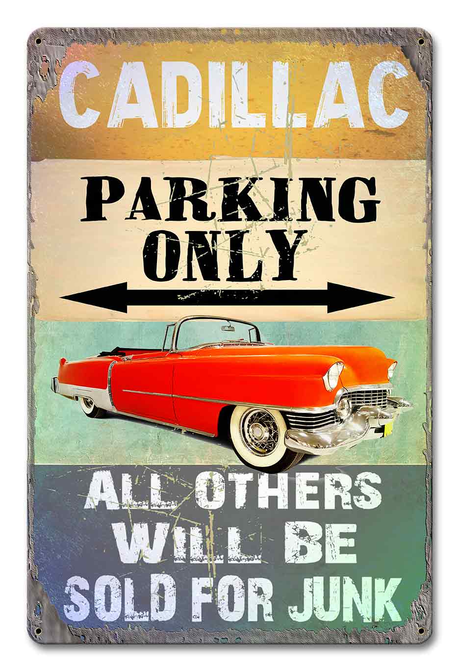 Cadillac Parking 12 x 18