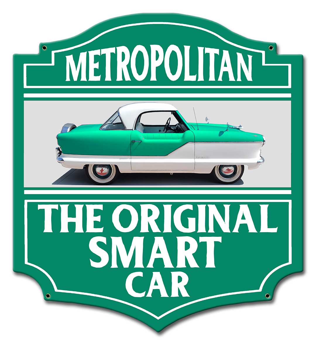 Metropolitan Original Smart Car 14 x 15