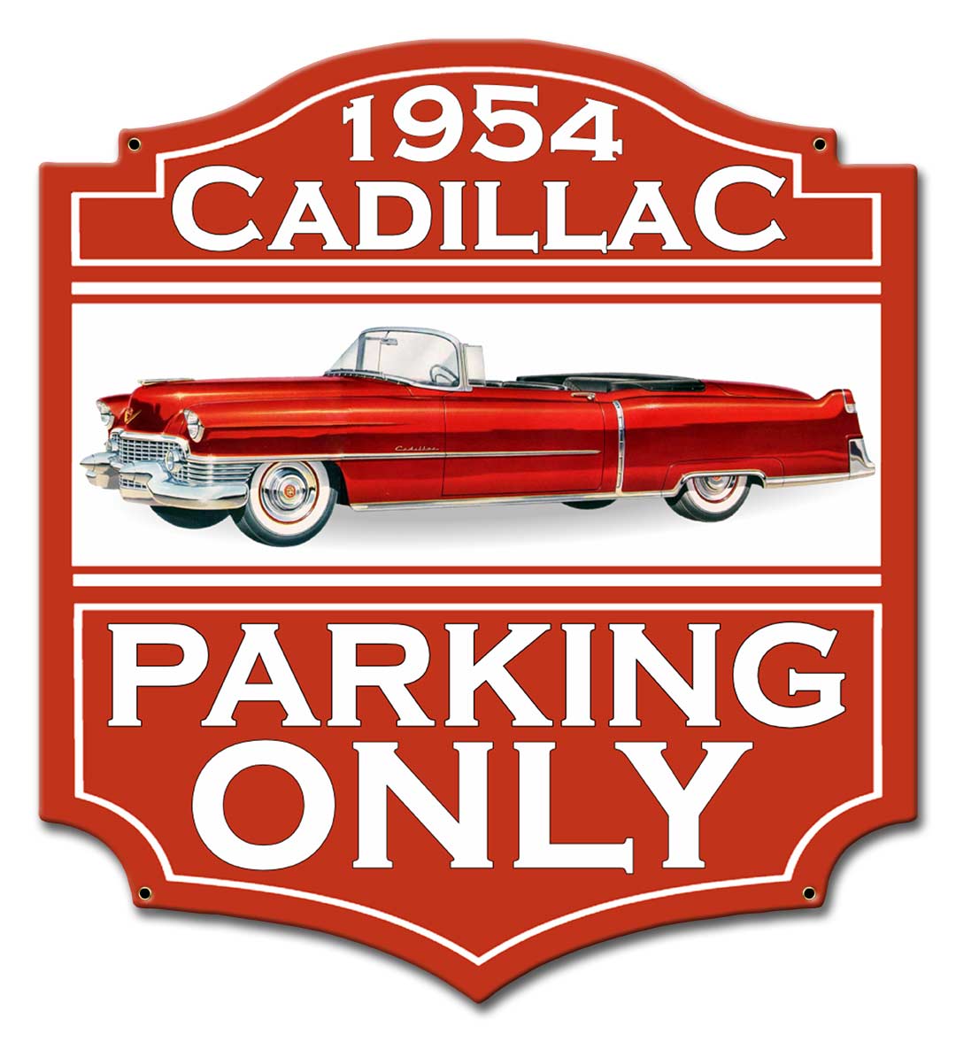 1954 Cadillac Parking 14 x 15