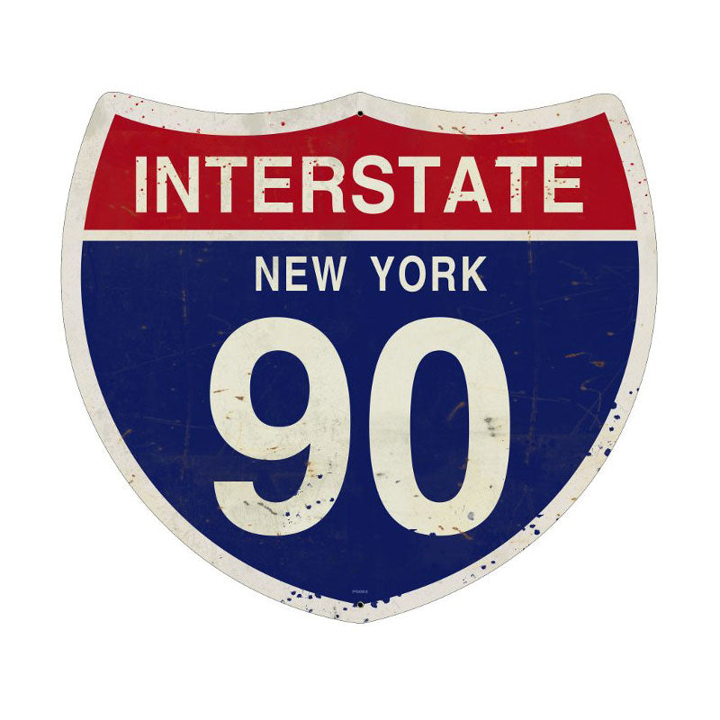 New York Interstate 90 16 x 16