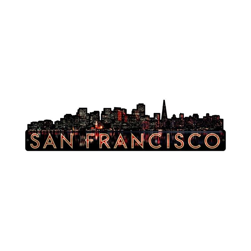 San Francisco Skyline 30 x 8