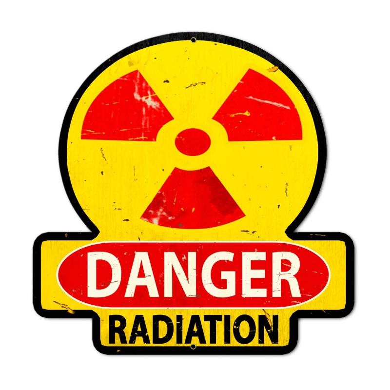 Danger Radiation 16 x 16
