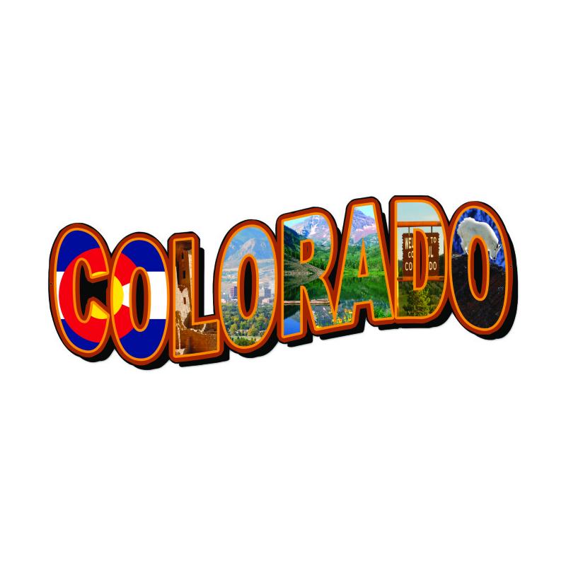 Colorado Landmarks 28 x 12