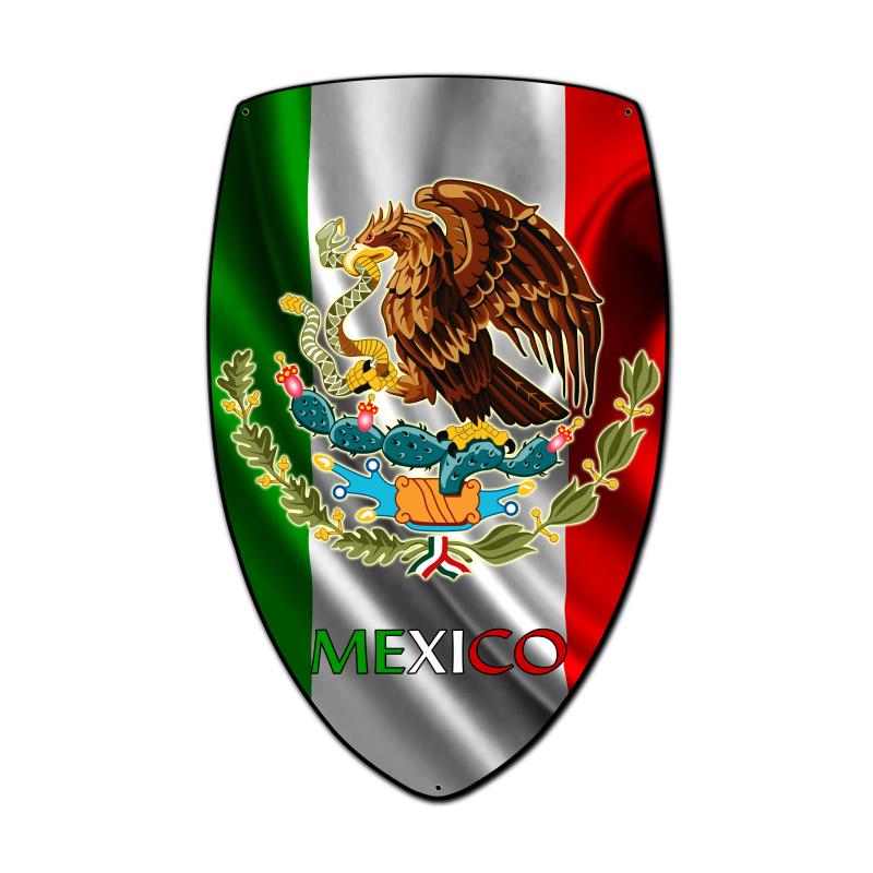 Mexico Shield 21 x 32