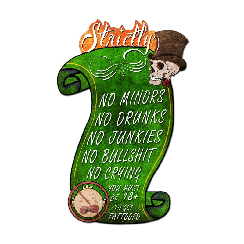 Strictly No 20 x 30