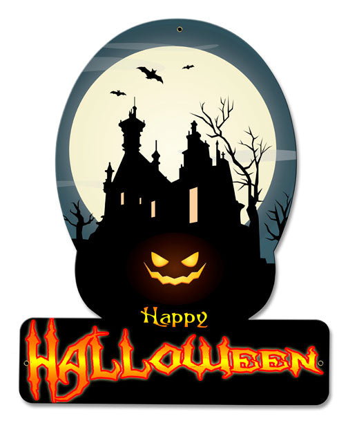 Happy Halloween Haunted House 12 x 15