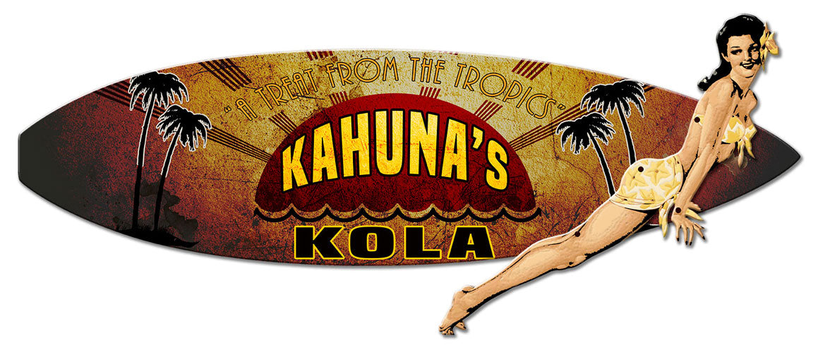 3-D Kahuna Kola Surf Board 23 x 20