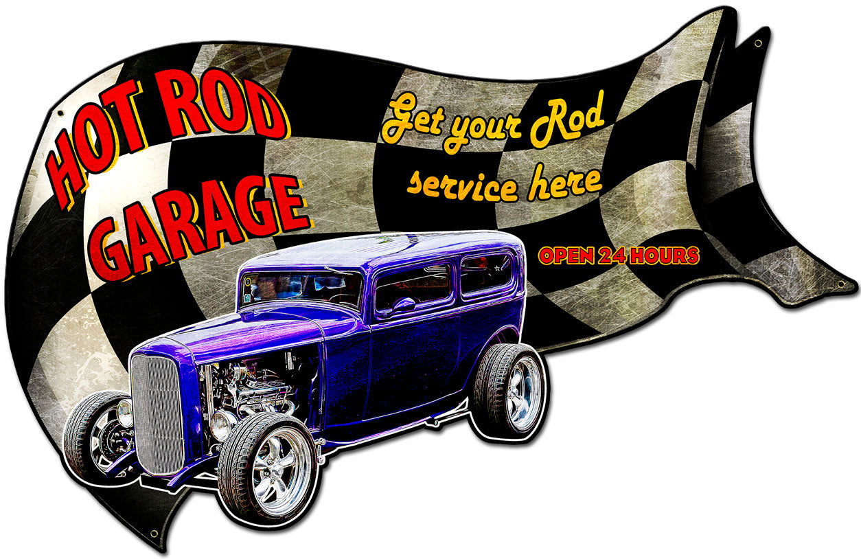 Hot Rod Garage 30 x 18