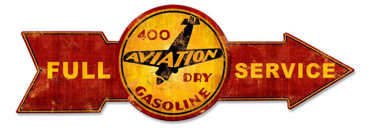 Full Service 400 Aviation Dry Gasoline 32 x 11