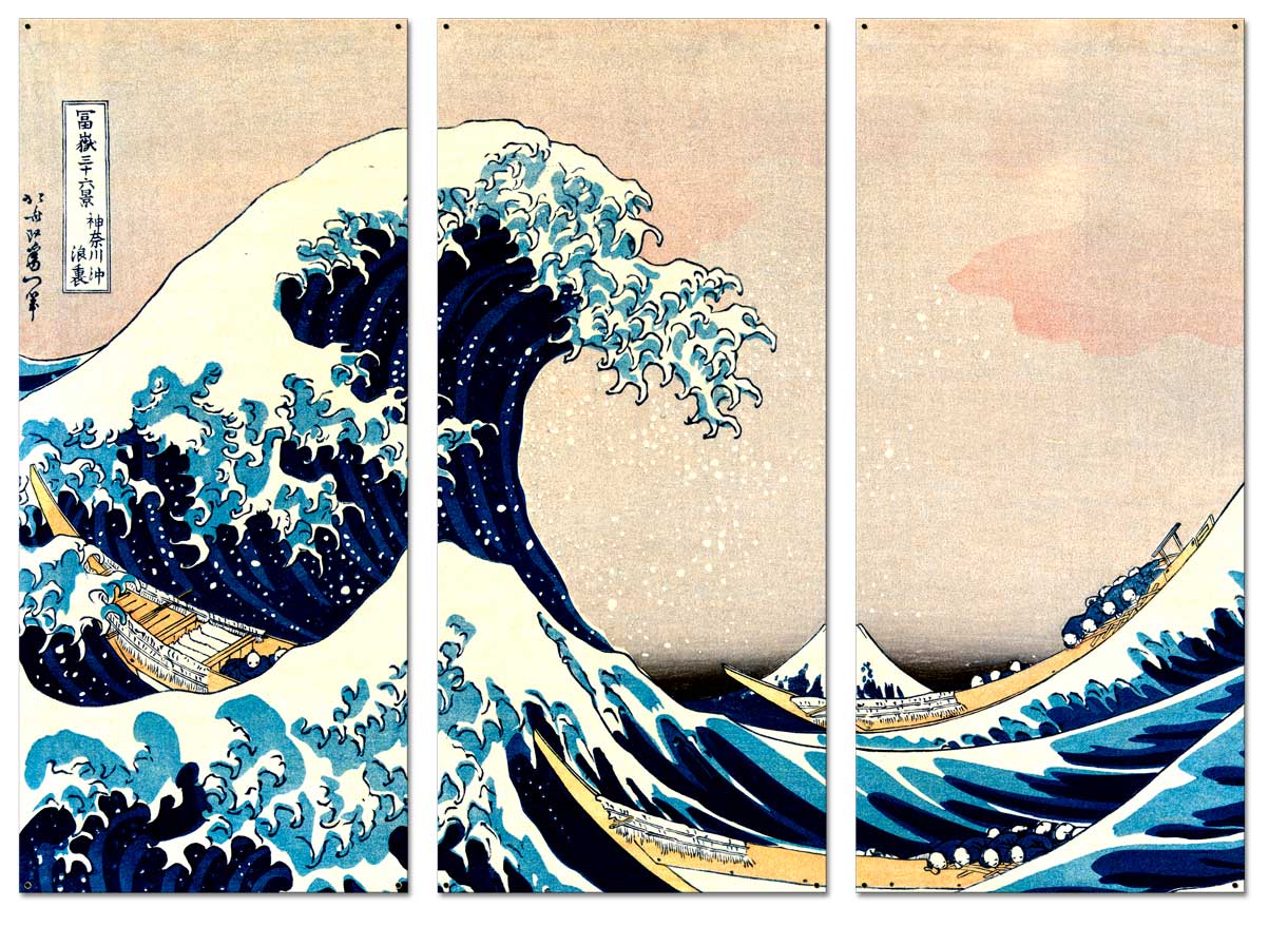 Great Wave 16 x 36