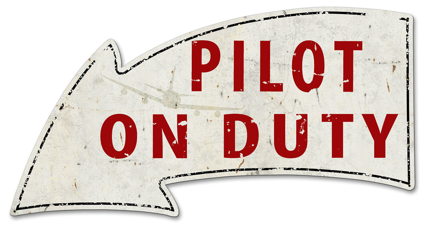 Pilot On Duty Arrow 21 x 11