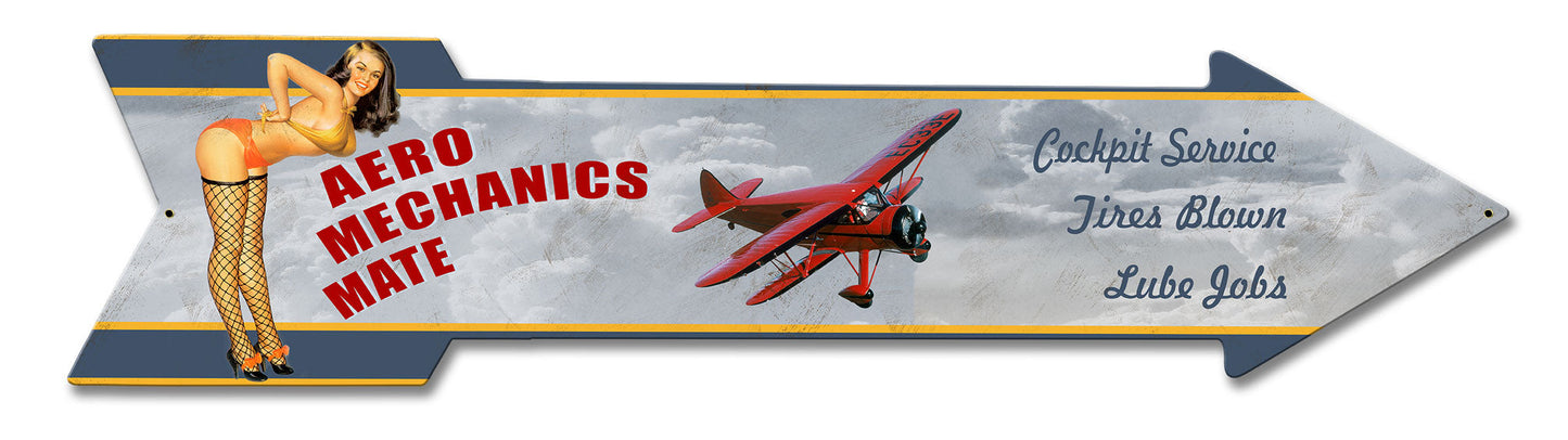 Aero Mechanics Mate Full Service Arrow 34 x 8