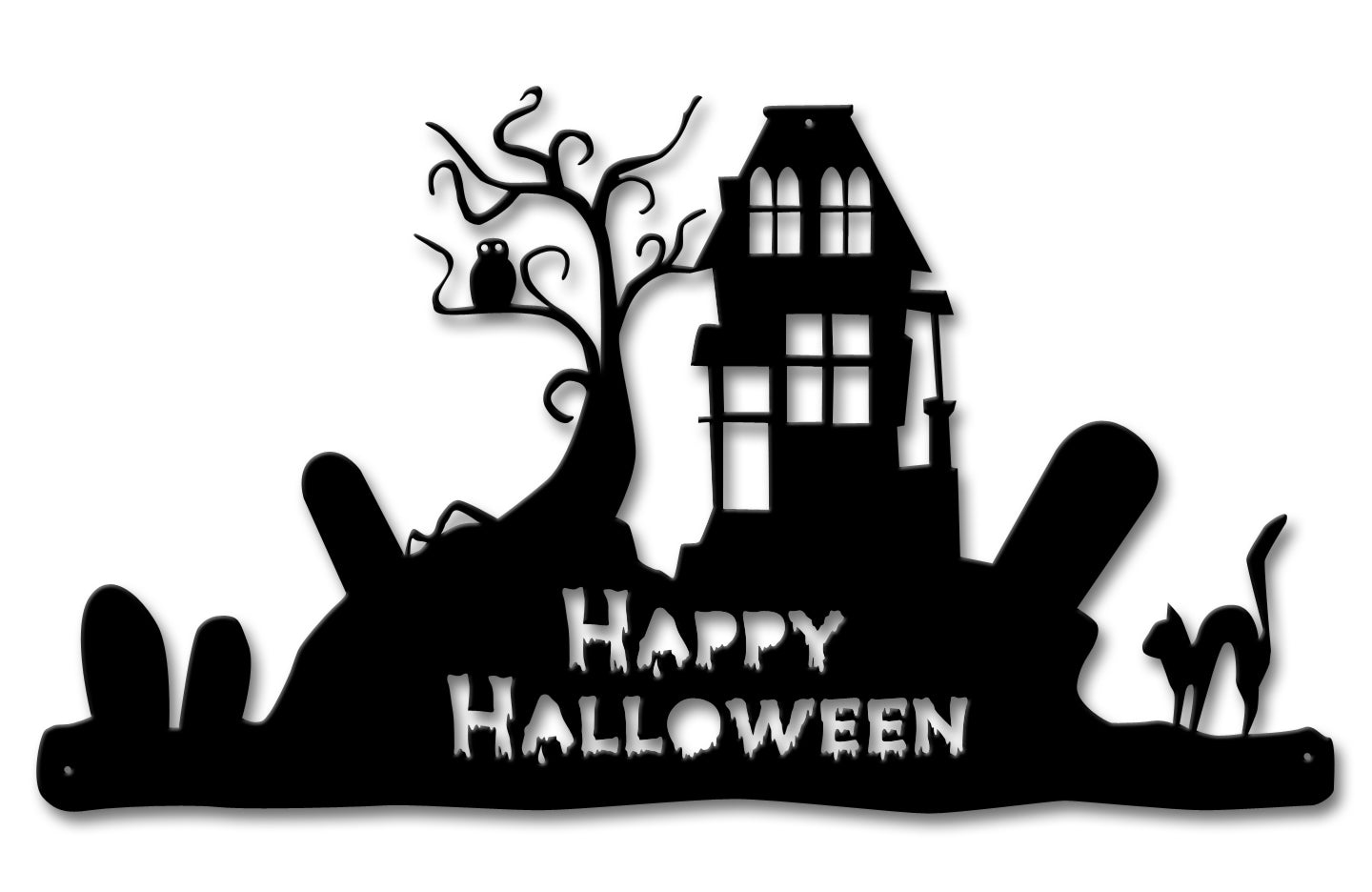 Happy Halloween 20 x 12