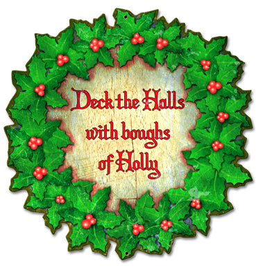 Deck The Halls 20 x 20